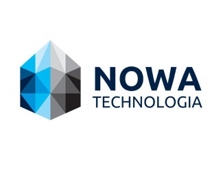 Projekt logo dla firmy Nowa Technologia | Projektowanie logo